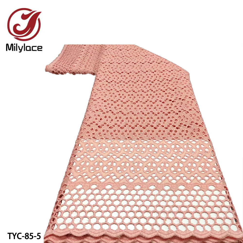 Swiss Lace Fabric High Quality Fashion Lace Pattern Fabric for Wedding / Party Dress Lace Fabric TYC-85
Swiss Lace Fabric High Quality Fashion Lace Pattern Fabric for Wedding / Party Dress Lace Fabric TYC-85