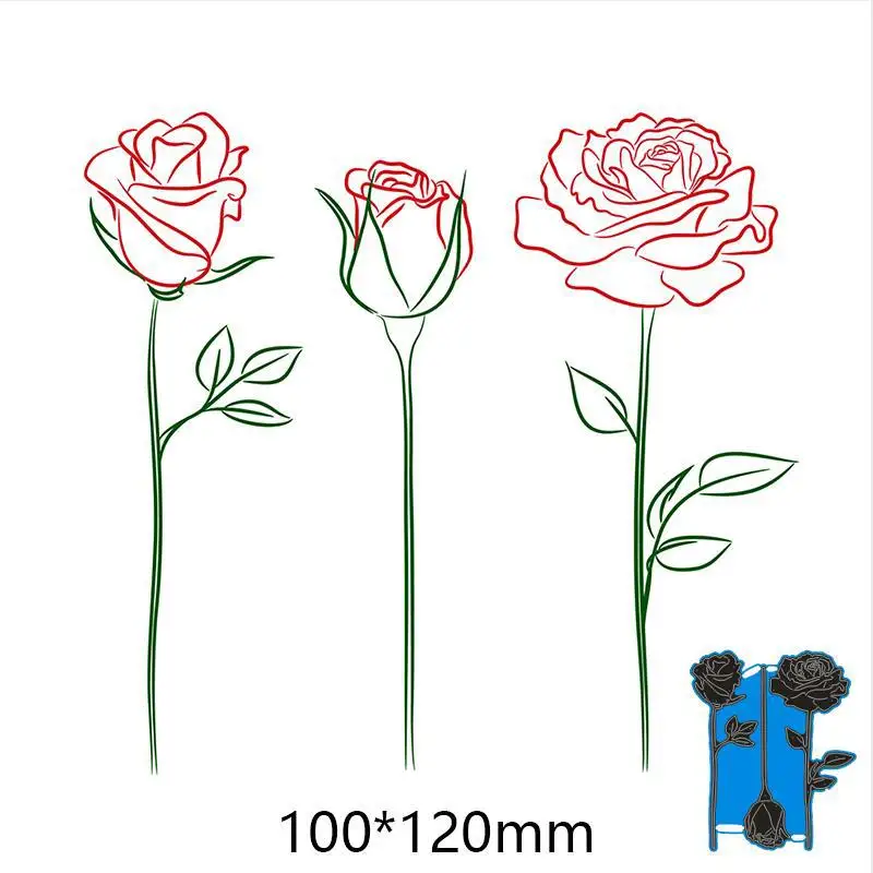 Rose Leaves Metal Cut Dies Stencils for Scrapbooking Stamp/Photo Album Decorative Embossing DIY Paper Cards
Rose Leaves Metal Cut Dies Stencils for Scrapbooking Stamp/Photo Album Decorative Embossing DIY Paper Cards