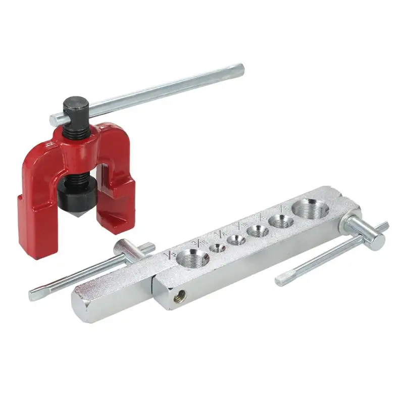HHO-6 Dies Tubing Pipe Flaring Tools Set Kits Woodworking Metal Extension Tools 3/16-5/8 Air Brake Line Flaring Tubes
HHO-6 Dies Tubing Pipe Flaring Tools Set Kits Woodworking Metal Extension Tools 3/16-5/8 Air Brake Line Flaring Tubes