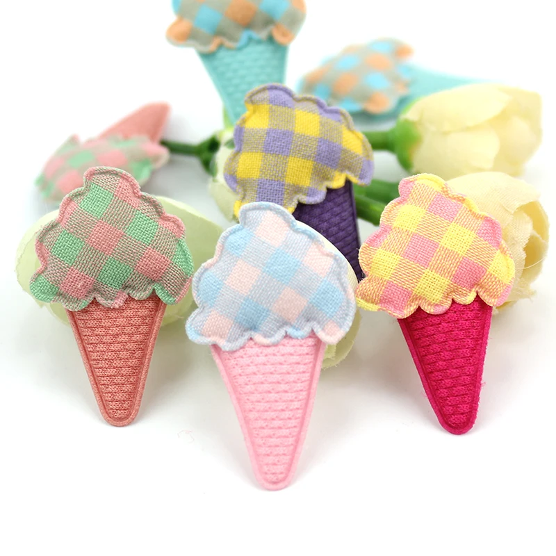 50Pcs 2.3*3.5cm Ice Cream Padded Appliques for Baby's Hairpin Crafts Headwear Decoration Handmade Ornament Accessories Wholesale
50Pcs 2.3*3.5cm Ice Cream Padded Appliques for Baby's Hairpin Crafts Headwear Decoration Handmade Ornament Accessories Wholesale