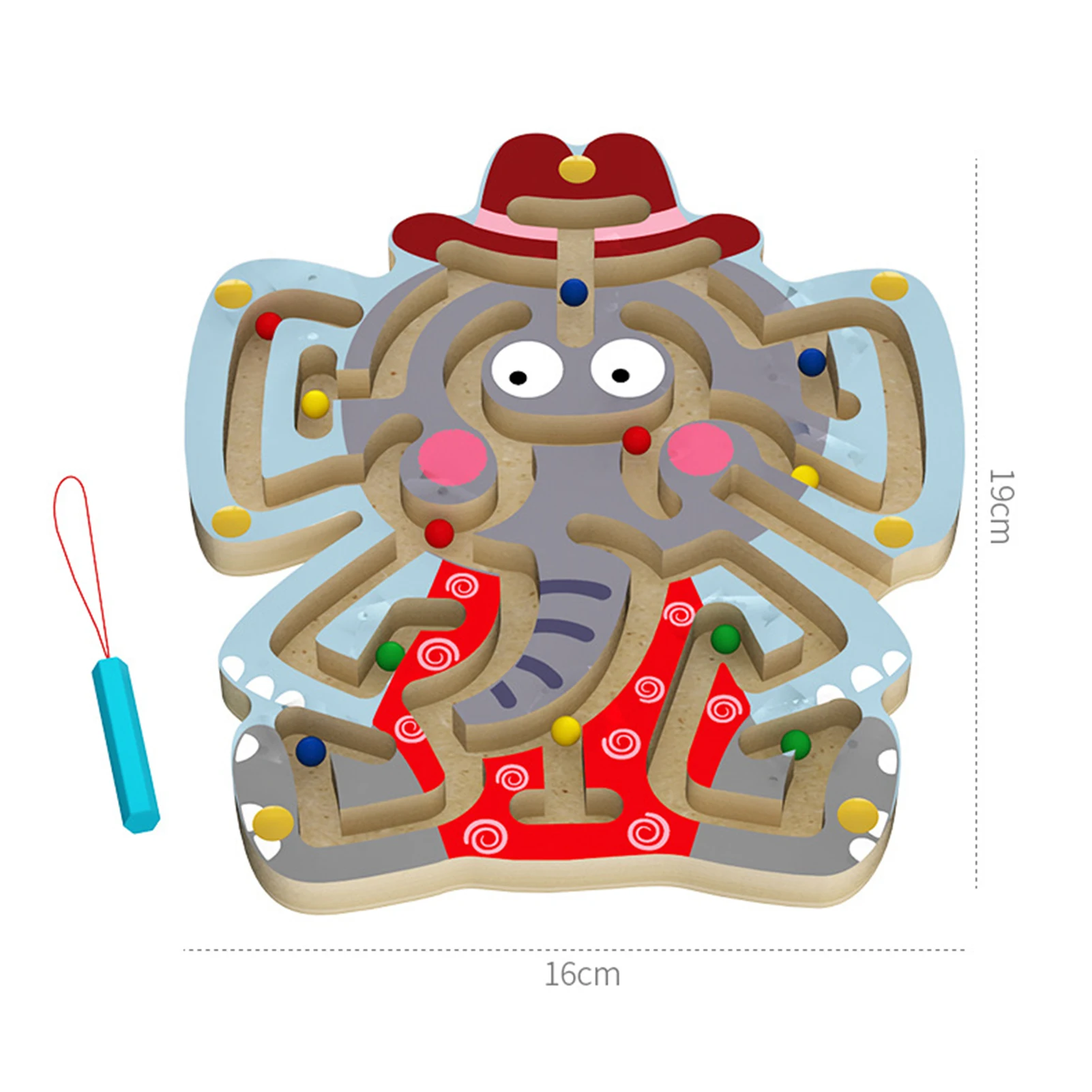 Magnetic Pen Ball Mazes Animal Wooden Track Walking Children Early Education Toys For Kid Gift Parent-child Interactive Game Toy
Magnetic Pen Ball Mazes Animal Wooden Track Walking Children Early Education Toys For Kid Gift Parent-child Interactive Game Toy