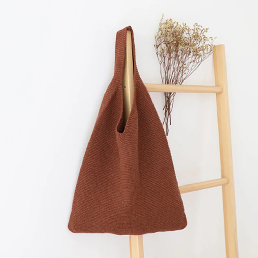 Korean Crochet Shoulder Trend Ladies Women Rope Handmade Wool Cotton Female Fashion Bag
Korean Crochet Shoulder Trend Ladies Women Rope Handmade Wool Cotton Female Fashion Bag
