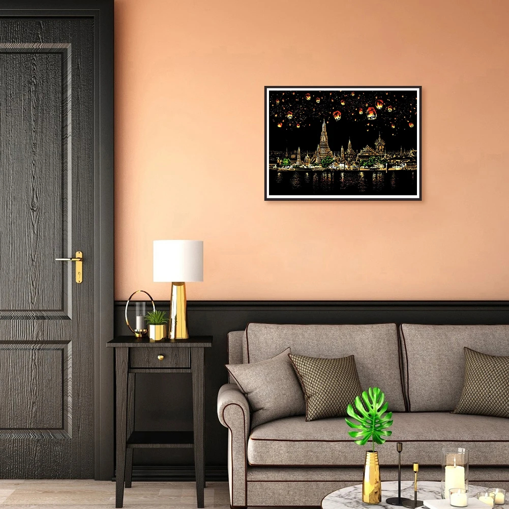 Chiangmai Night Scene DIY Scratch Paintings Art Drawings for Kids Gifts Kids Adults Scratch Painting Drawing Art Toy Gift
Chiangmai Night Scene DIY Scratch Paintings Art Drawings for Kids Gifts Kids Adults Scratch Painting Drawing Art Toy Gift