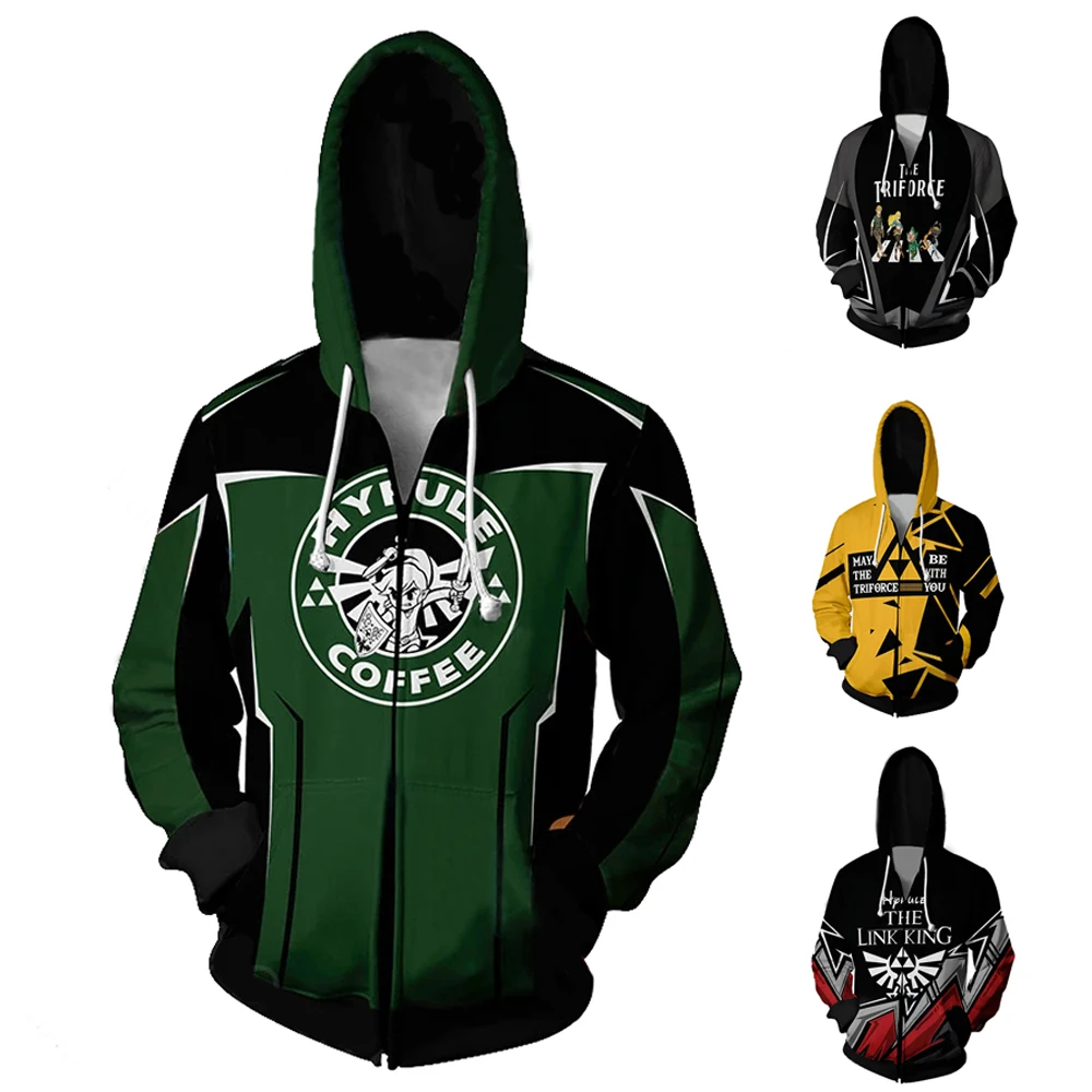 New high-quality legendary Zelda game sweater 3d digital printing men's student sweatshirt hoodie game peripheral sweater
New high-quality legendary Zelda game sweater 3d digital printing men's student sweatshirt hoodie game peripheral sweater