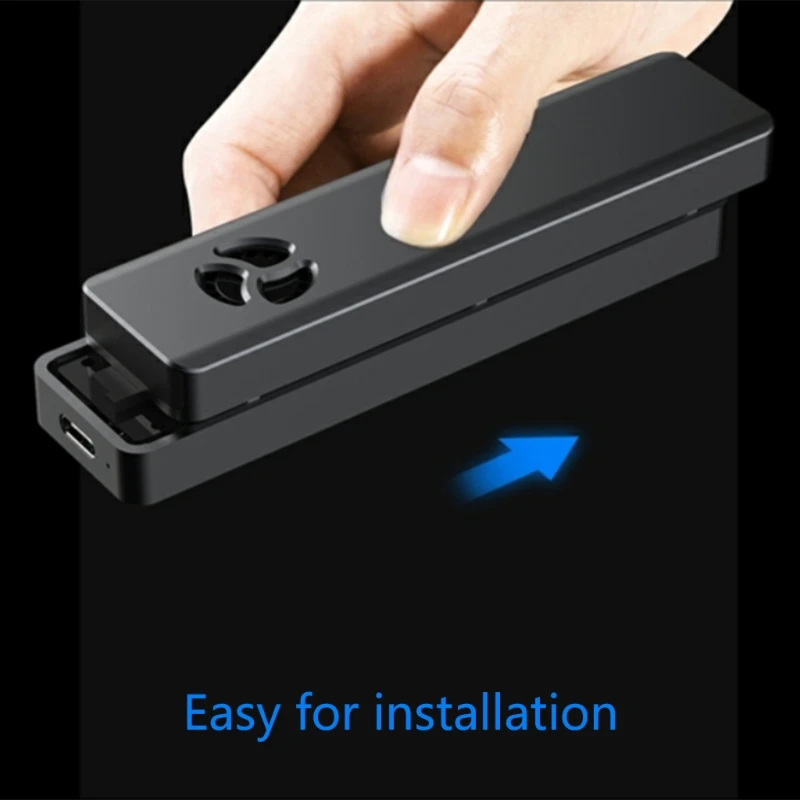 Dual Protocol M.2 SSD Case Support M2 NVMe Sata SSD Disk with Fan For PCIe B+M 
Dual Protocol M.2 SSD Case Support M2 NVMe Sata SSD Disk with Fan For PCIe B+M