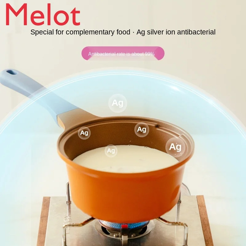 Ceramic Baby Food Pot Babies' Multi-Functional Enamel Non-Stick Pan Small Milk Boiling Pot Upscale Taste High Quality Durable
Ceramic Baby Food Pot Babies' Multi-Functional Enamel Non-Stick Pan Small Milk Boiling Pot Upscale Taste High Quality Durable