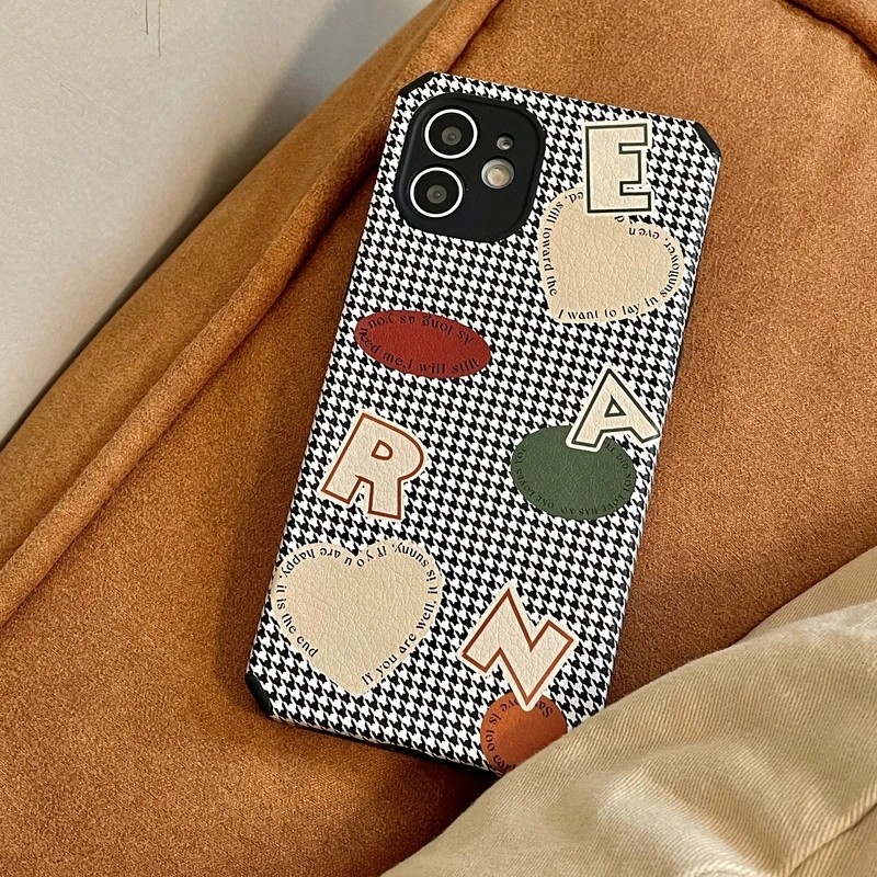 Art Retro Geometry Collage Grille Phone Case For iPhone 12 11 Pro Max X Xs Max Xr 7 8 Plus Cases Shockproof Soft Leather Cover
Art Retro Geometry Collage Grille Phone Case For iPhone 12 11 Pro Max X Xs Max Xr 7 8 Plus Cases Shockproof Soft Leather Cover