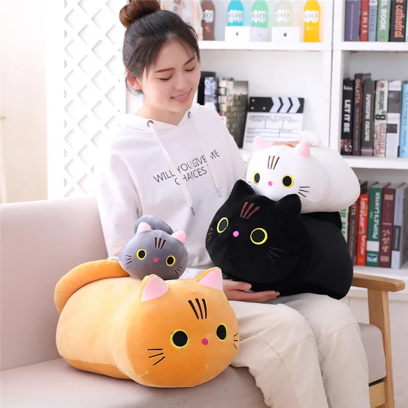 25/35cm Cute Plush Cat Pillow Baby Plushies Toys Stuffed Animal Interactive Soft Stuff Dolls Kawaii for Children Kids Girls Gift
25/35cm Cute Plush Cat Pillow Baby Plushies Toys Stuffed Animal Interactive Soft Stuff Dolls Kawaii for Children Kids Girls Gift