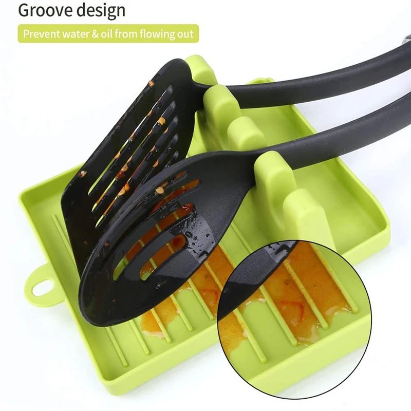 Storage Rack Kitchen Utensils Spoon Fork Spatula Rack Shelf Storage Box Plastic Spoon Chopstick Rack Non-slip Spoon Mat
Storage Rack Kitchen Utensils Spoon Fork Spatula Rack Shelf Storage Box Plastic Spoon Chopstick Rack Non-slip Spoon Mat