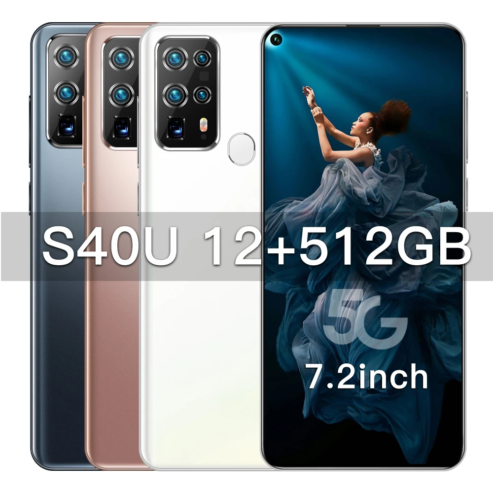 S40U 7.2HD Inch Smart Phone Global Version 128gb Deca Core 5800mah Fingerprint Id Cell Cell Phone Mtk6889 12+512GB 24+48MP
S40U 7.2HD Inch Smart Phone Global Version 128gb Deca Core 5800mah Fingerprint Id Cell Cell Phone Mtk6889 12+512GB 24+48MP