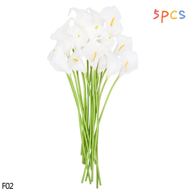 5PcsNew beautiful Real Touch Calla Lily Artificial Flowers Calla Lily Bouquet For Wedding Bouquet Bridal Home Flower Decoration
5PcsNew beautiful Real Touch Calla Lily Artificial Flowers Calla Lily Bouquet For Wedding Bouquet Bridal Home Flower Decoration