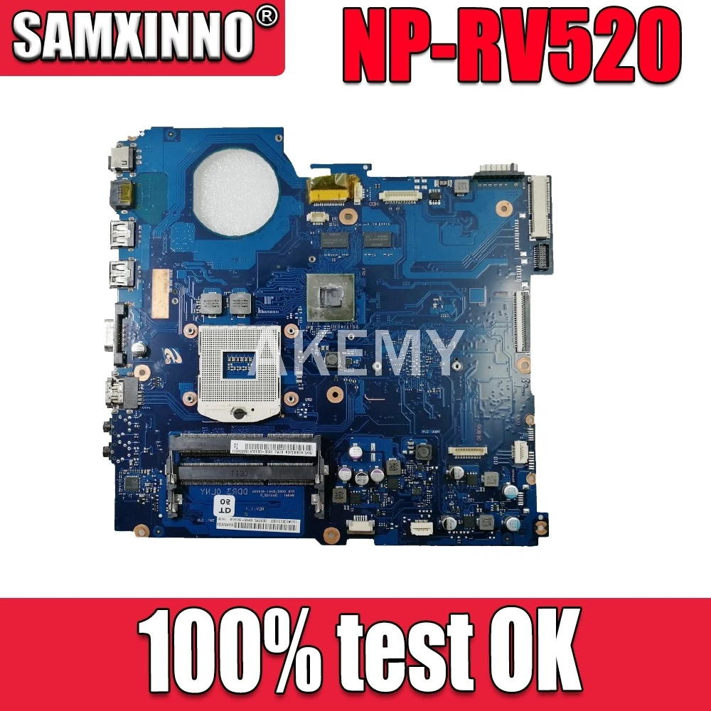 AKemy High Quality For Samsung RV520 NP-RV520 Laptop Motherboard BA92-08187A BA92-08187B GT520M 512MB GPU BA41-01610A HM65
AKemy High Quality For Samsung RV520 NP-RV520 Laptop Motherboard BA92-08187A BA92-08187B GT520M 512MB GPU BA41-01610A HM65