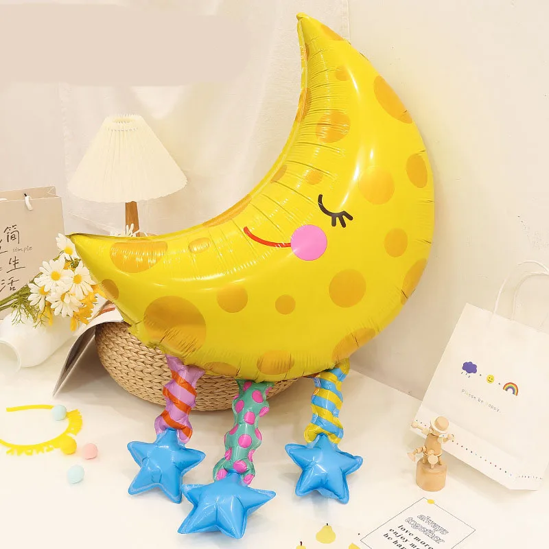 1pc Large Cute Smile Tassel Rainbow Moon Cloud Sun Shape Aluminum Film Balloon Birthday Party Decoration
1pc Large Cute Smile Tassel Rainbow Moon Cloud Sun Shape Aluminum Film Balloon Birthday Party Decoration