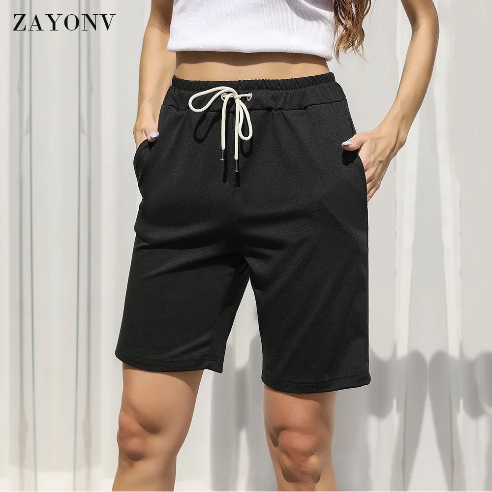 ZAYONV Women Comfy Drawstring Casual Elastic Waist Pure Color Shorts Summer Beach Short Pants with Pockets Bermuda Short
ZAYONV Women Comfy Drawstring Casual Elastic Waist Pure Color Shorts Summer Beach Short Pants with Pockets Bermuda Short