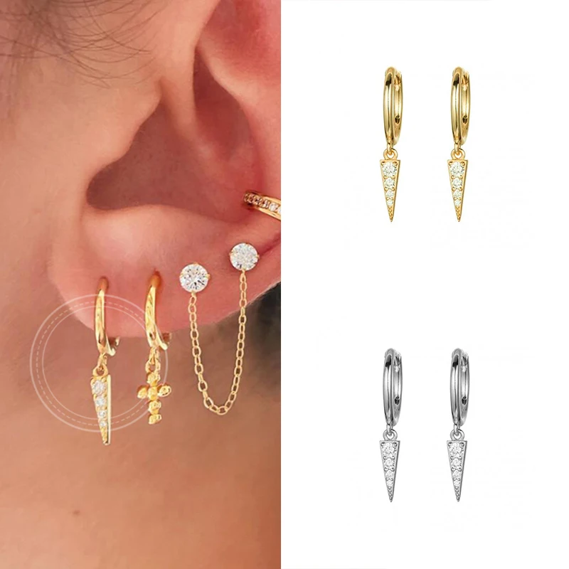 925 Sterling silver Punk Rivet Spike Pendant Round Cartilage hoop earrings for Women Jewelry Simple Geometric Earrings Broncos
925 Sterling silver Punk Rivet Spike Pendant Round Cartilage hoop earrings for Women Jewelry Simple Geometric Earrings Broncos