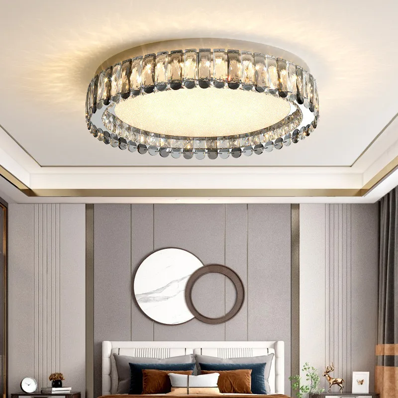 Modern Round / Square Led Dimmable Ceiling Lights K9 Crystal Led Ceiling Mounted Lamp Chrome Metal Bedroom Led Lighting Fixtures
Modern Round / Square Led Dimmable Ceiling Lights K9 Crystal Led Ceiling Mounted Lamp Chrome Metal Bedroom Led Lighting Fixtures