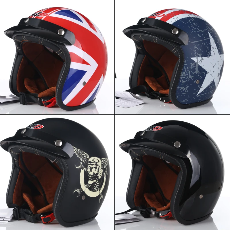 Moto Vespa Vintage Summer Casque Capacete Cruiser Motorcycle Helmets Retro Moto Open Face ABS Scooter Helmets 3/4 Chopper Casco
Moto Vespa Vintage Summer Casque Capacete Cruiser Motorcycle Helmets Retro Moto Open Face ABS Scooter Helmets 3/4 Chopper Casco