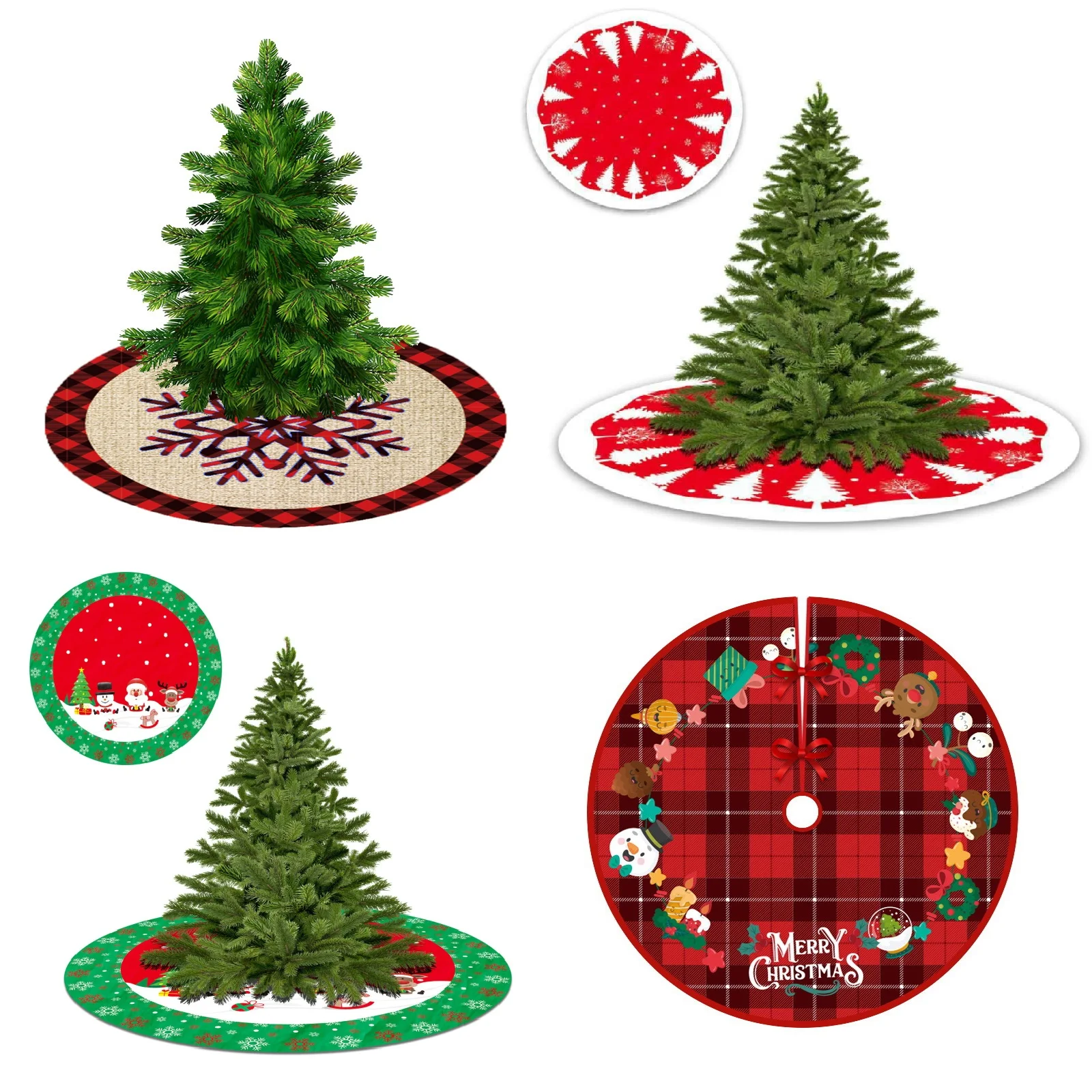 90cm Christmas Tree Skirt Carpet Red New Year Decorations Xmas Decoration Tree Mat With Tassel Ornaments Festive Party Supplies
90cm Christmas Tree Skirt Carpet Red New Year Decorations Xmas Decoration Tree Mat With Tassel Ornaments Festive Party Supplies