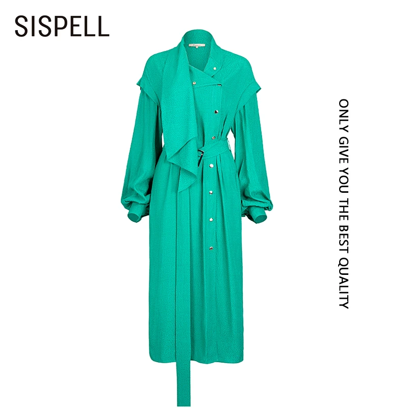 Женское платье с рюшами SISPELL, лоскутное платье с отложным воротником, длинным рукавом-фонариком, поясом и высокой талией, приталенное платье...
Женское платье с рюшами SISPELL, лоскутное платье с отложным воротником, длинным рукавом-фонариком, поясом и высокой талией, приталенное платье...