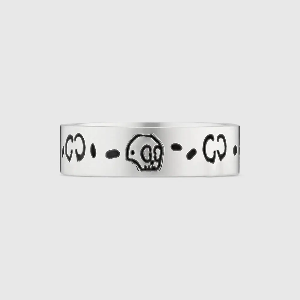 S925 Sterling Silver luxury jewelry Skull Ring men's and women's same Valentine's day ring
S925 Sterling Silver luxury jewelry Skull Ring men's and women's same Valentine's day ring