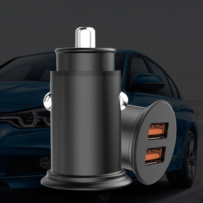 5A Fast Charging Car Phone Charger Mini Dual USB Adapter Charger For Universal Mobile Phone Tablet Car Charging Accessories 
5A Fast Charging Car Phone Charger Mini Dual USB Adapter Charger For Universal Mobile Phone Tablet Car Charging Accessories
