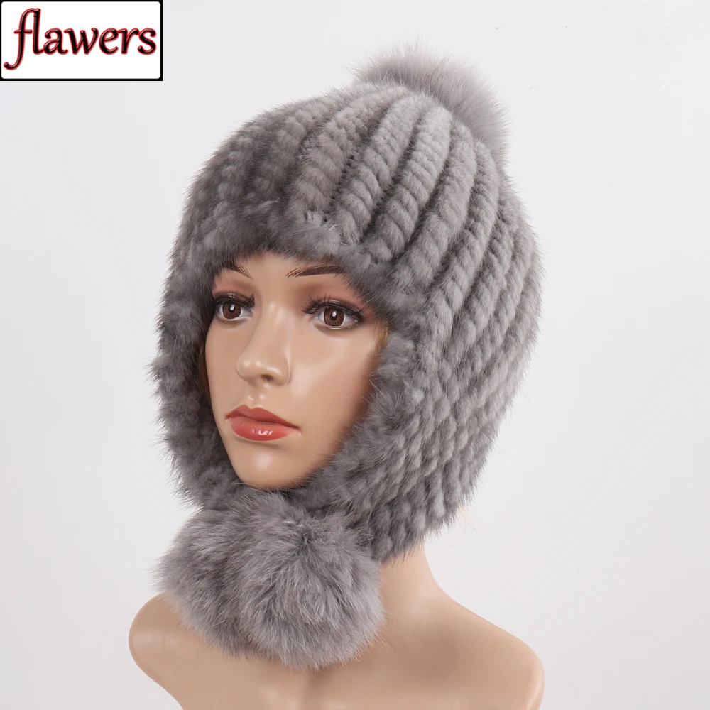Hot Sale Women Outdoor Warm Real Mink Fur Hats Hand Knitted Lady 100% Natural Mink Fur Ear Protection Cap Winter Real Fur Hat
Hot Sale Women Outdoor Warm Real Mink Fur Hats Hand Knitted Lady 100% Natural Mink Fur Ear Protection Cap Winter Real Fur Hat