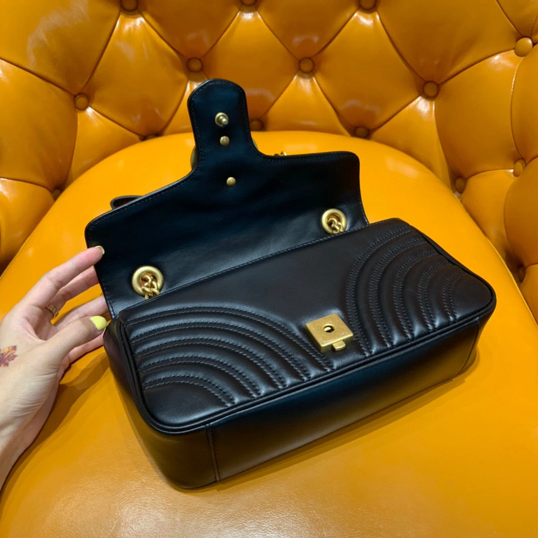 New high quality customized luxury brand women's handbag leather GG messenger chain bag
New high quality customized luxury brand women's handbag leather GG messenger chain bag