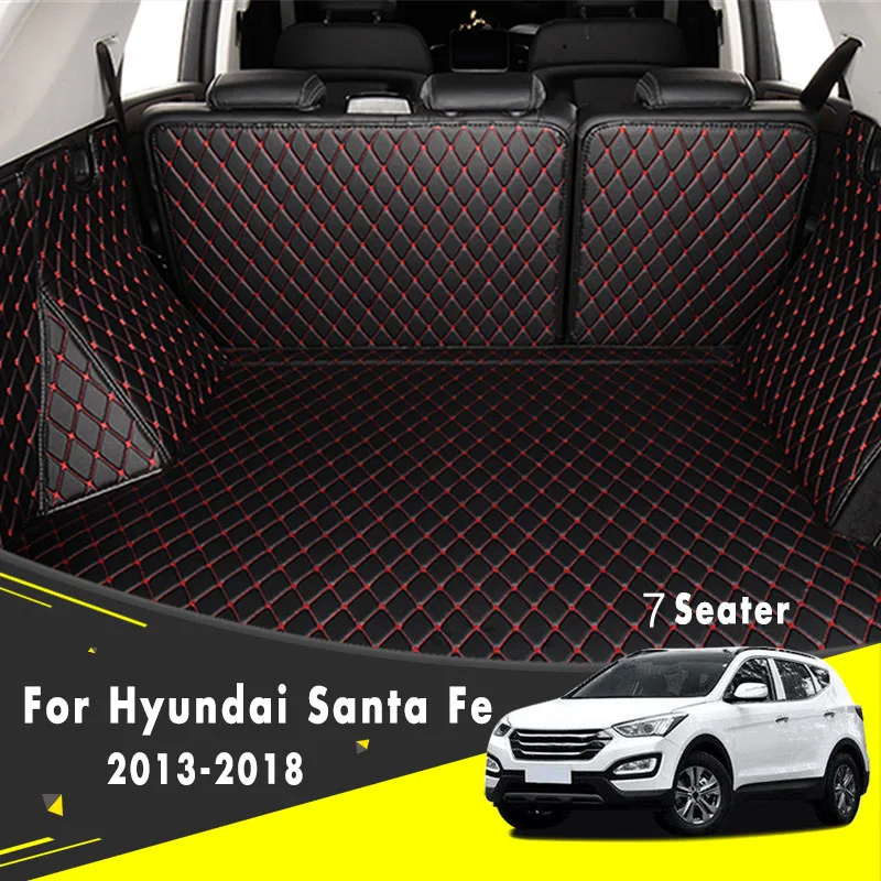 Для Hyundai Santa Fe 2018 2017 2016 2015 2014 2013 (7 мест) Коврики для багажника автомобиля задние боковые коврики Автозапчасти автомобильные коврики
Для Hyundai Santa Fe 2018 2017 2016 2015 2014 2013 (7 мест) Коврики для багажника автомобиля задние боковые коврики Автозапчасти автомобильные коврики