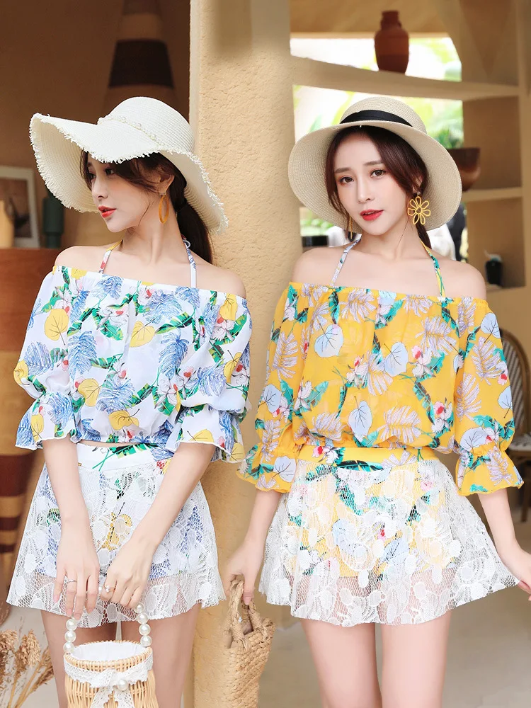 2020 новый купальник женский консервативный Цельный купальник Феи для похудения в южнокорейском стиле Ins Wind горячий весенний купальник оптов... 
2020 новый купальник женский консервативный Цельный купальник Феи для похудения в южнокорейском стиле Ins Wind горячий весенний купальник оптов...