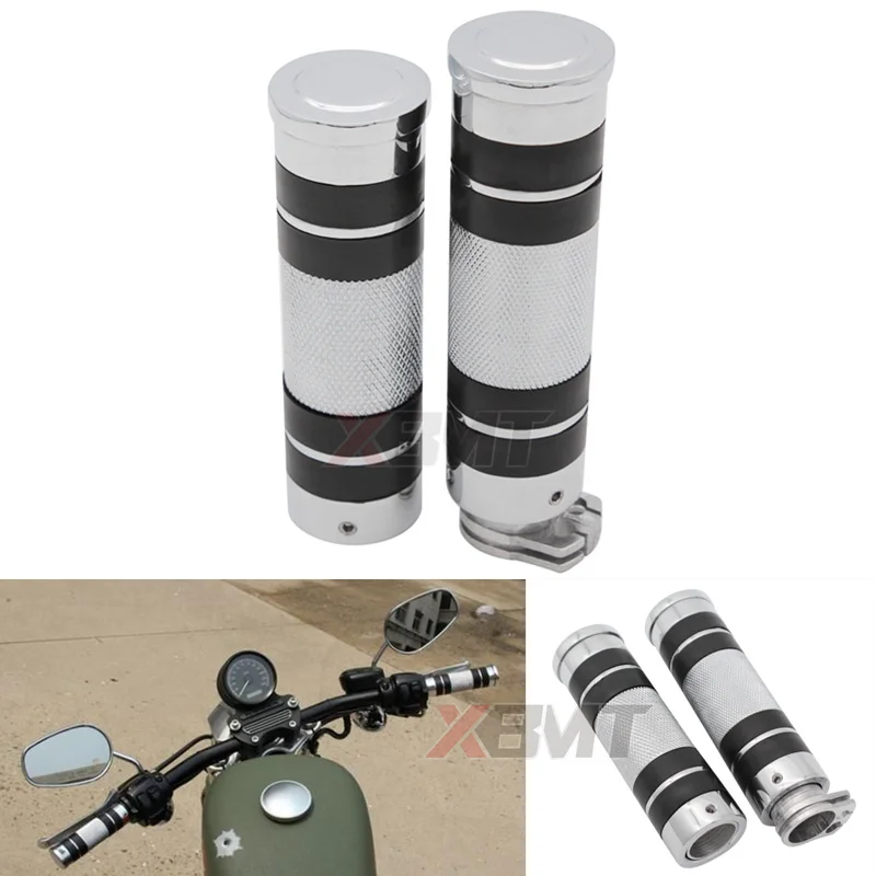 Motorcycle 1" or 7/8'' Handlebar Hand Grips For Harley Honda Kawasaki Suzuki Yamaha Bikes Cruiser Chopper Custom
Motorcycle 1" or 7/8'' Handlebar Hand Grips For Harley Honda Kawasaki Suzuki Yamaha Bikes Cruiser Chopper Custom