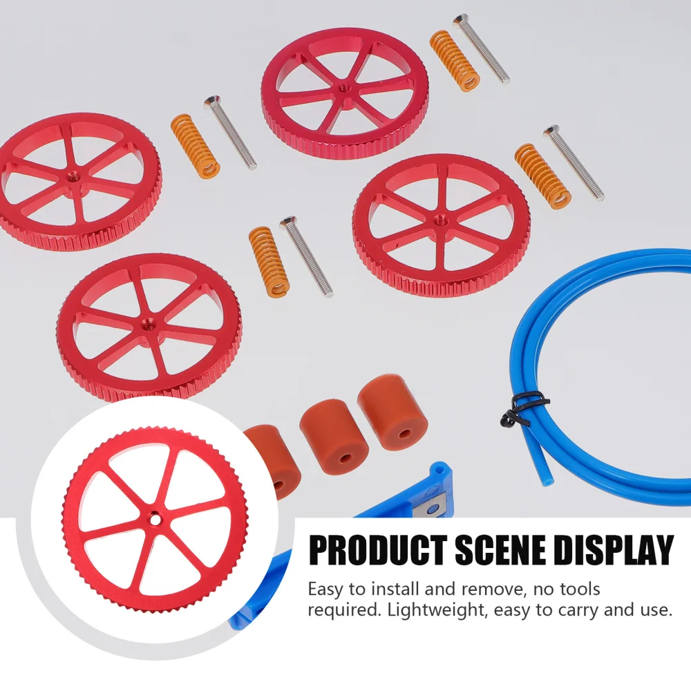 18pcs/set 3D Printer Parts Leveling Nut Hot Bed Die Spring Tube Cutter PTFE Tube
18pcs/set 3D Printer Parts Leveling Nut Hot Bed Die Spring Tube Cutter PTFE Tube