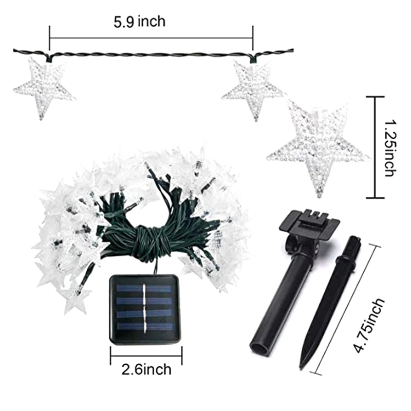 100LED Solar String Lights Waterproof Festival Lighting for Garden Patio Yard Home Wedding Party Decoration
100LED Solar String Lights Waterproof Festival Lighting for Garden Patio Yard Home Wedding Party Decoration
