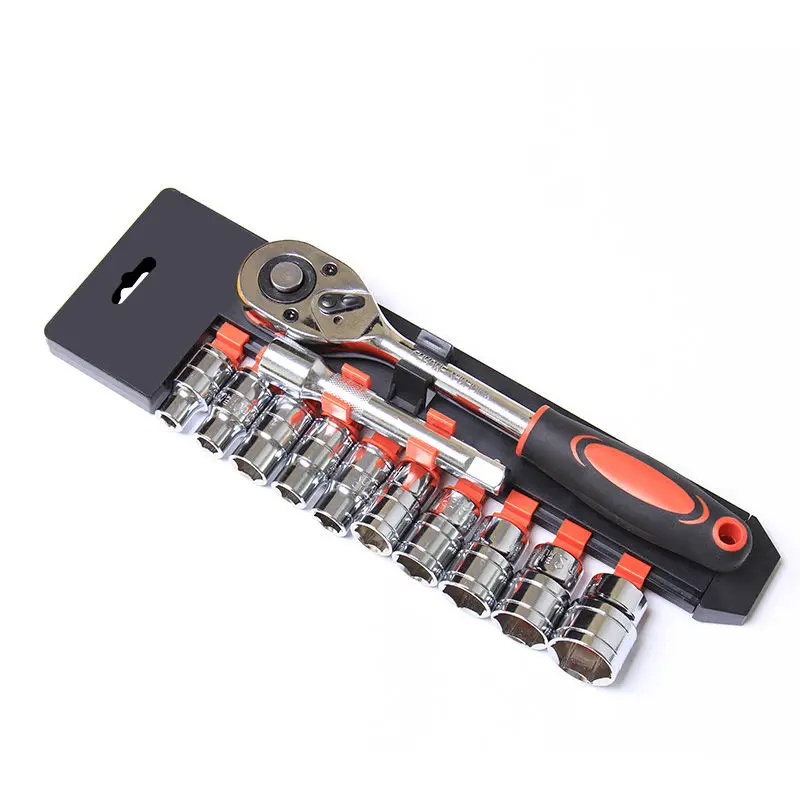 Socket Wrench Set Screwdriver 1/4,3/8,1/2 Inch CR-V Drive Ratchet Wrench Spanner for Bicycle Motorcycle Car Repairing Tool
Socket Wrench Set Screwdriver 1/4,3/8,1/2 Inch CR-V Drive Ratchet Wrench Spanner for Bicycle Motorcycle Car Repairing Tool