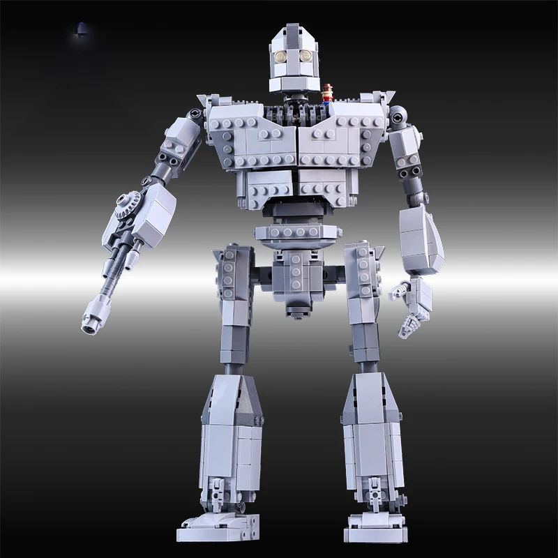 MOC Assembly Robot Fit The Iron Robot City Figures Giant Model Building Blocks Bricks Kids Toys Boy Gifts Birthday DIY toys
MOC Assembly Robot Fit The Iron Robot City Figures Giant Model Building Blocks Bricks Kids Toys Boy Gifts Birthday DIY toys
