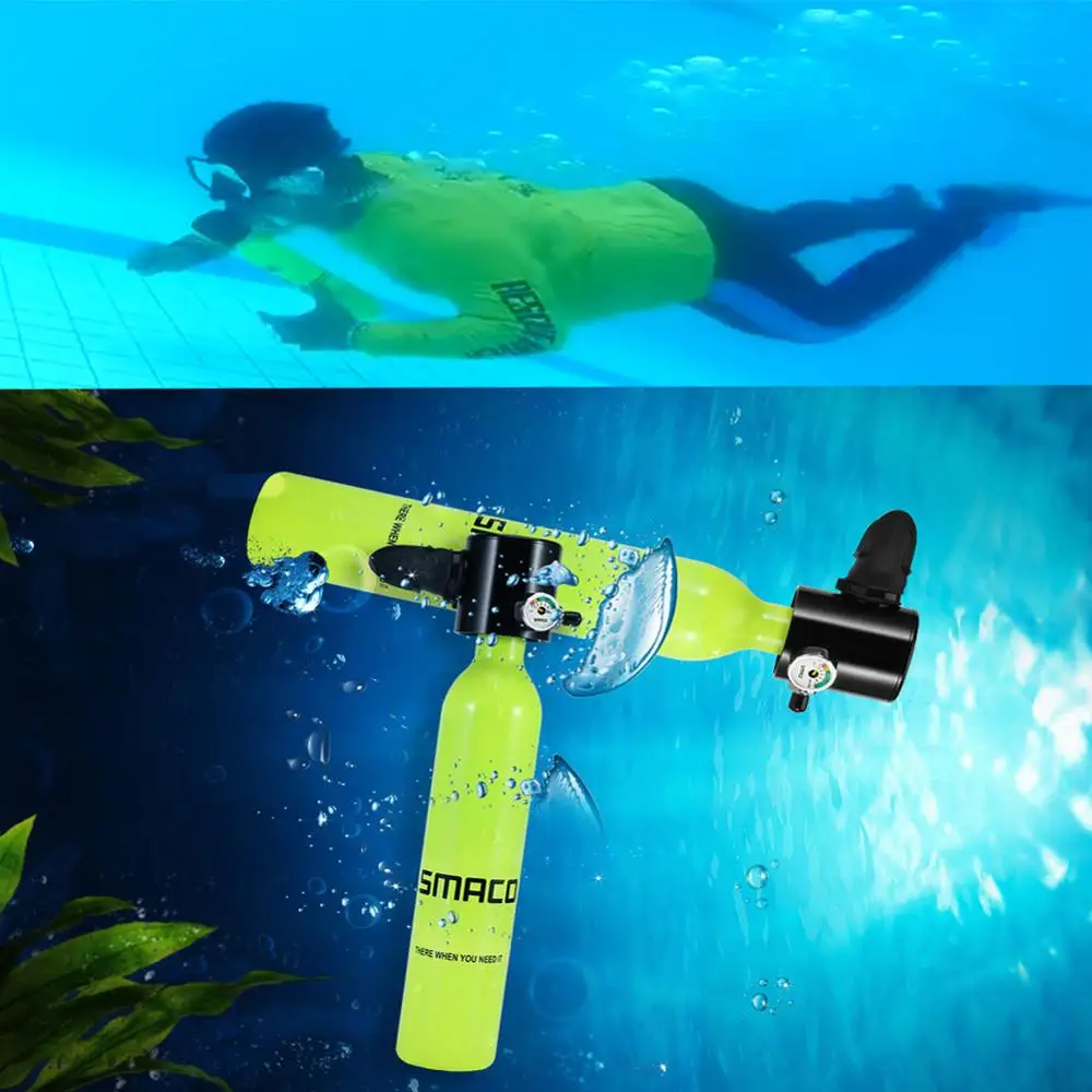 Updated Constant Pressure Mini Scuba Diving Cylinder Oxygen Tank Dive Scuba Air Underwater Breathing 5-10 minutes S300 0.5L
Updated Constant Pressure Mini Scuba Diving Cylinder Oxygen Tank Dive Scuba Air Underwater Breathing 5-10 minutes S300 0.5L