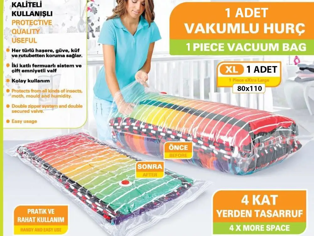 Vacuum Storage Bag 80*110cm
Vacuum Storage Bag 80*110cm