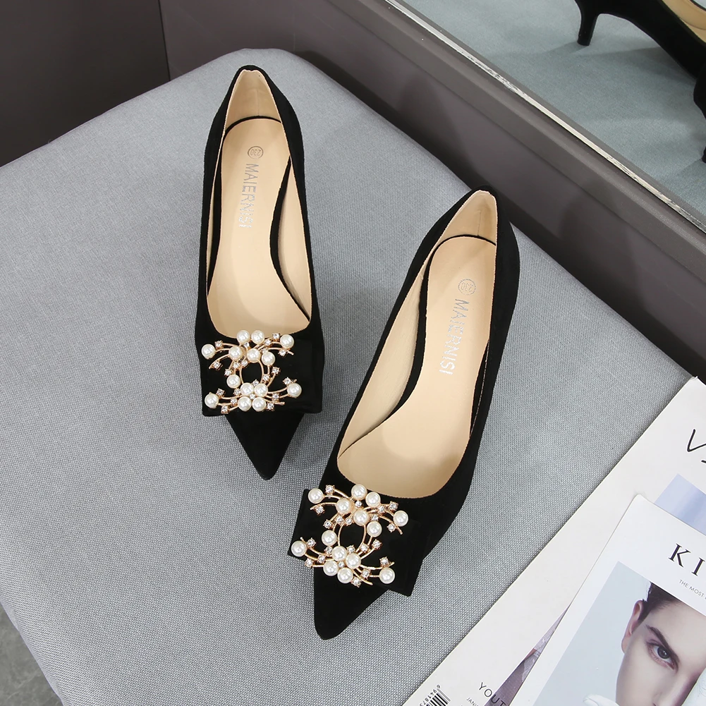 2021 Fashion Designer Flock Women's Pumps Stiletto High Heels Sexy Low Heels Shoes Ladies Office Wedding Heels Shoes For Women
2021 Fashion Designer Flock Women's Pumps Stiletto High Heels Sexy Low Heels Shoes Ladies Office Wedding Heels Shoes For Women