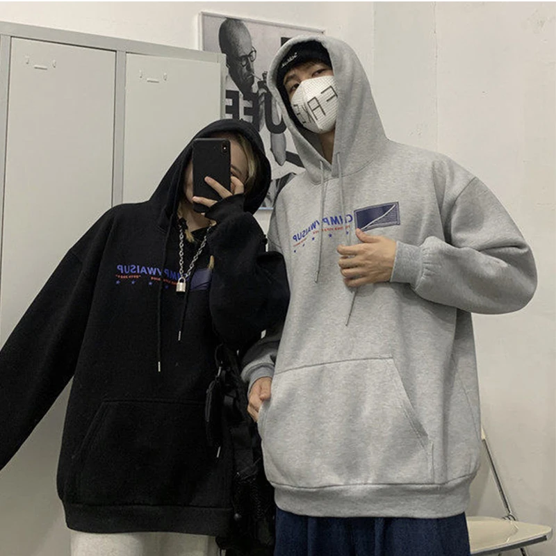 Harajuku Oversized Women Hoodies Retro Letter Sweatshirt Korean Style Casual Autumn Long Sleeve Hooded Female Pullovers Tops
Harajuku Oversized Women Hoodies Retro Letter Sweatshirt Korean Style Casual Autumn Long Sleeve Hooded Female Pullovers Tops