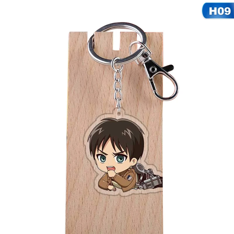 New Attack On Titan Keychain Japanese Anime Cartoon Figure Double Side Acrylic Pendant Keyring Fans Gifts Accessories
New Attack On Titan Keychain Japanese Anime Cartoon Figure Double Side Acrylic Pendant Keyring Fans Gifts Accessories