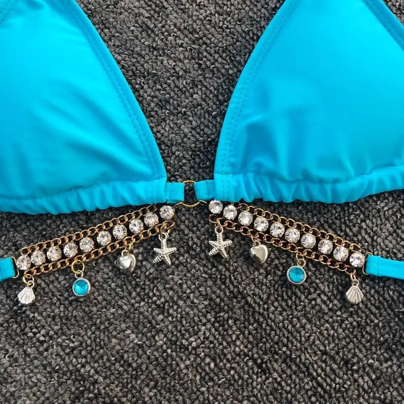 MYTENG Shiny Diamond Thong Bikini New Butterfly Series Sexy Push Up Swimwear Women 2 Piece Set Backless Bandage Swimsuit Biquini
MYTENG Shiny Diamond Thong Bikini New Butterfly Series Sexy Push Up Swimwear Women 2 Piece Set Backless Bandage Swimsuit Biquini