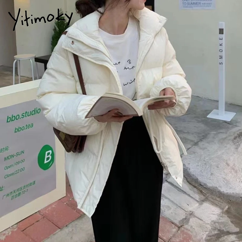 Женская куртка Yitimoky, белая короткая хлопковая куртка, новинка 2021, теплая уличная одежда, плиссированные парки на шнуровке, Женская корейска...
Женская куртка Yitimoky, белая короткая хлопковая куртка, новинка 2021, теплая уличная одежда, плиссированные парки на шнуровке, Женская корейска...