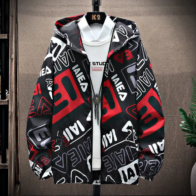 Spring coat men's new jacket spring and autumn loose coat men 
Spring coat men's new jacket spring and autumn loose coat men