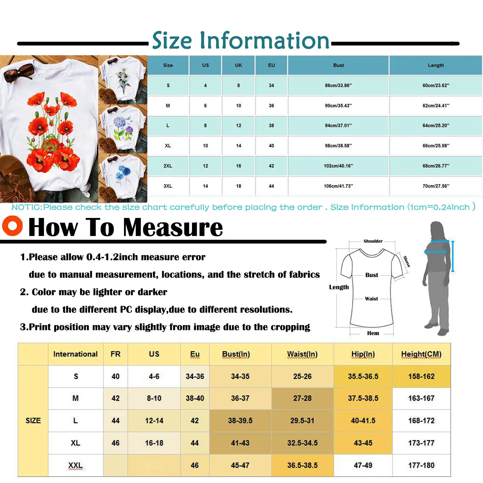 machine wash Plus Size Women breathable Short Sleeve Flower Printed V-Neck Tops Tee T-Shirt Blouse for daily wearing 2021 mujer
machine wash Plus Size Women breathable Short Sleeve Flower Printed V-Neck Tops Tee T-Shirt Blouse for daily wearing 2021 mujer