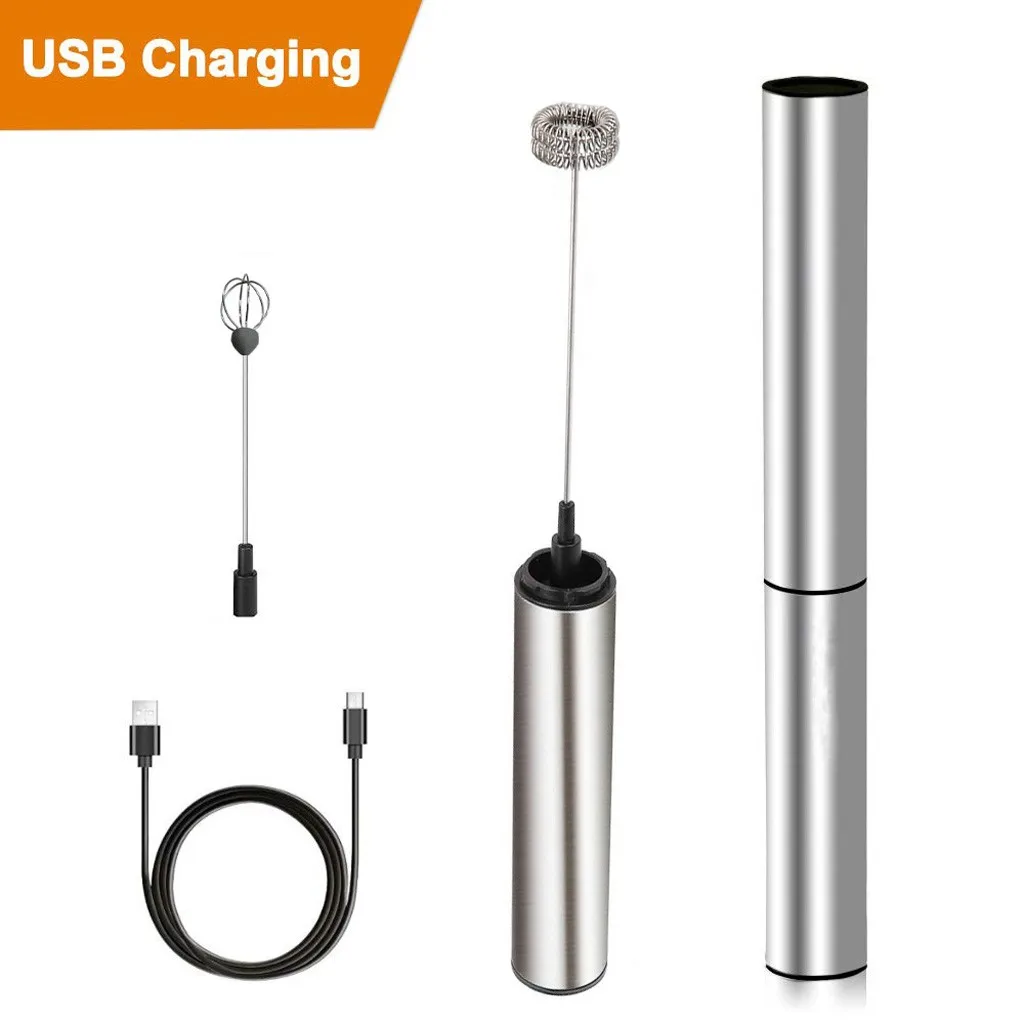 Ручной Электрический смеситель для взбивания яиц устройство с USB зарядкой ручной