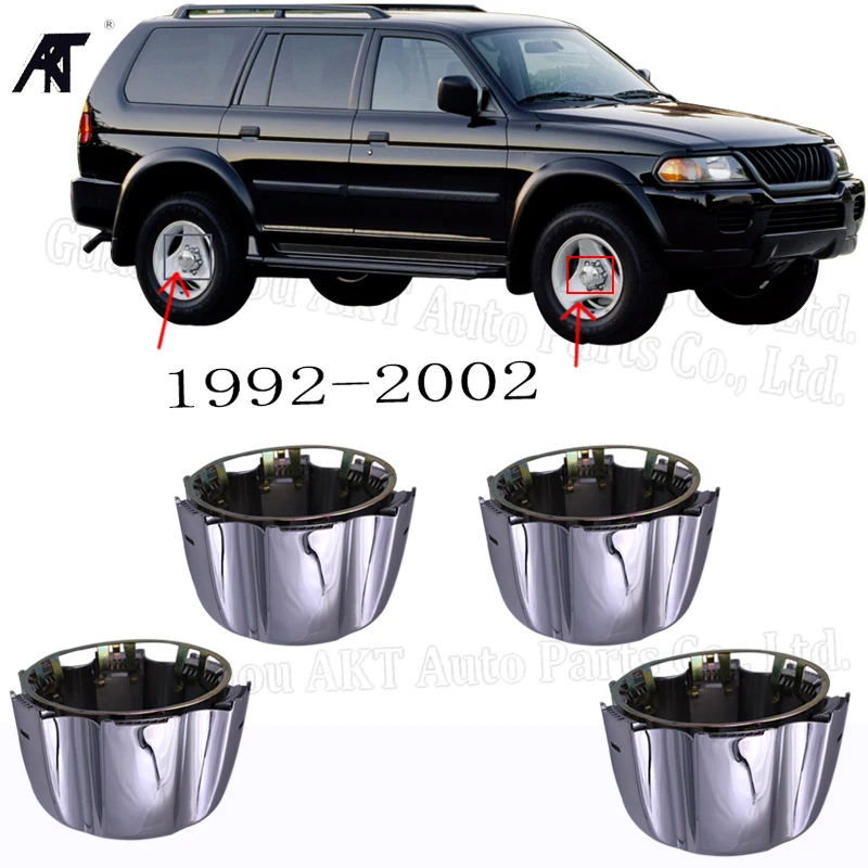 Колпачки на ступицы колеса 4 шт./лот для Mitsubishi Montero Sport Pajero с УДЕРЖИВАЮЩИМИ