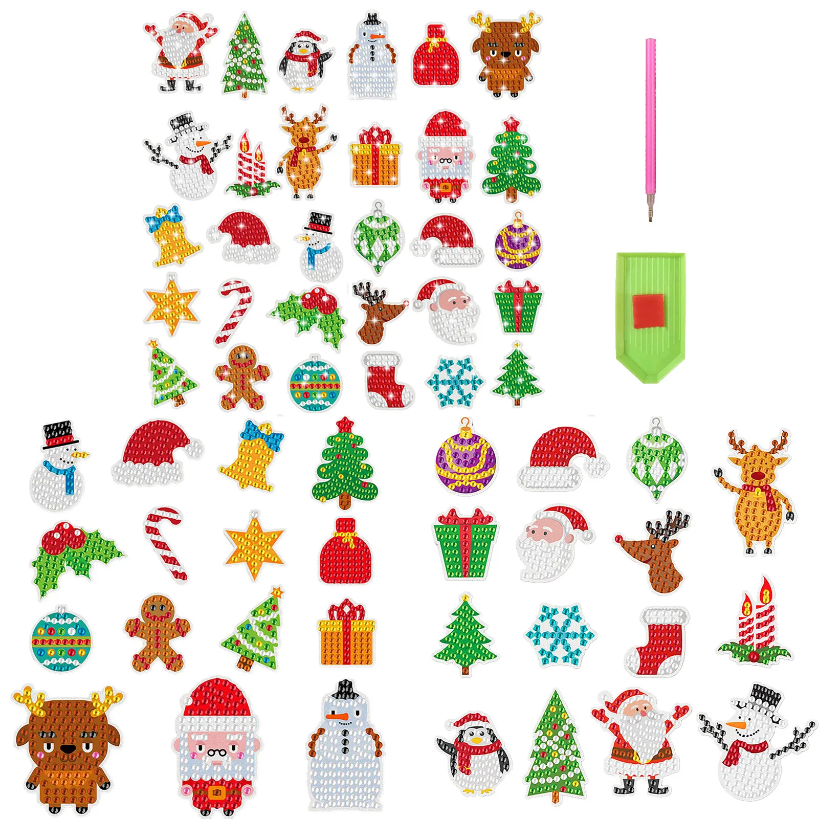 Christmas 5D DIY Diamond Painting Sticker Cartoon Santa Claus Snowman Pattern Decal Xmas Decor Rhinestone Painting Paster Mosaic
Christmas 5D DIY Diamond Painting Sticker Cartoon Santa Claus Snowman Pattern Decal Xmas Decor Rhinestone Painting Paster Mosaic