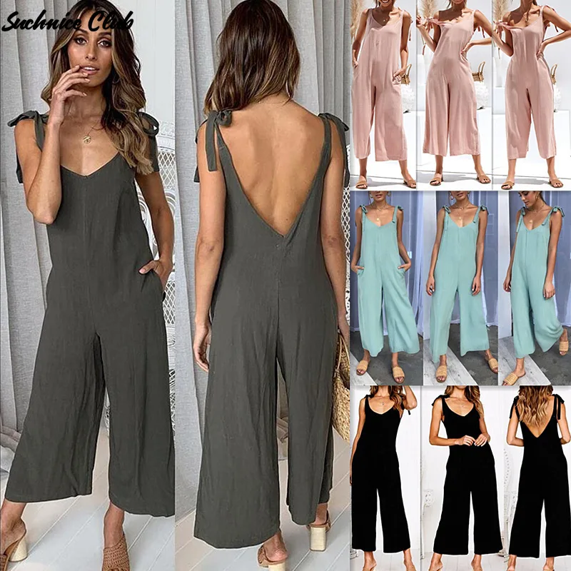 Женский комбинезон на бретельках, однотонный прямой комбинезон без рукавов с открытой спиной, лето 2021
Женский комбинезон на бретельках, однотонный прямой комбинезон без рукавов с открытой спиной, лето 2021