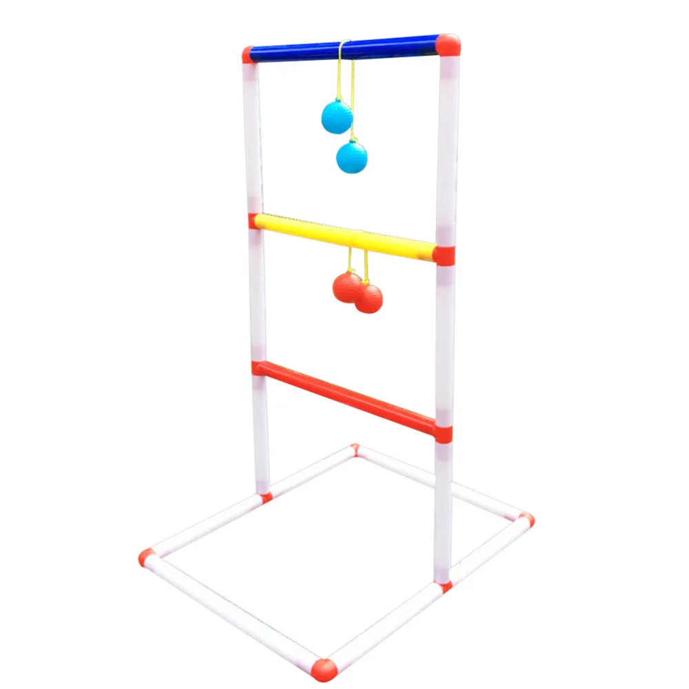 1 Set Simple Ladder Toss Game Toss Game Playing Frame and Kit for Indoor Outdoor Kids Fun 
1 Set Simple Ladder Toss Game Toss Game Playing Frame and Kit for Indoor Outdoor Kids Fun