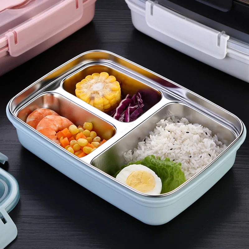304 Нержавеющая сталь Коробки для обедов офисный Ланч порознь Bento Портативный Термальность Еда контейнер с палочки для еды и ложки
304 Нержавеющая сталь Коробки для обедов офисный Ланч порознь Bento Портативный Термальность Еда контейнер с палочки для еды и ложки