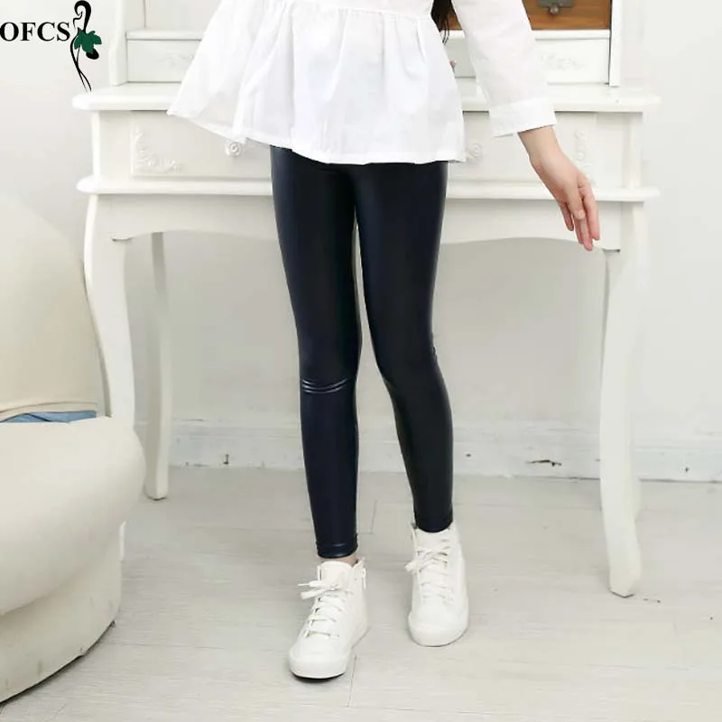 Spring Autumn Girls Leather Pant PU Leather Children's Leggings Kids Pencil Pants Girl Fashion Black Trousers Slim Casual Pant
Spring Autumn Girls Leather Pant PU Leather Children's Leggings Kids Pencil Pants Girl Fashion Black Trousers Slim Casual Pant
